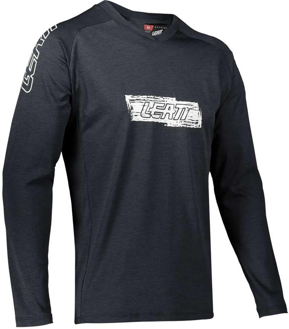 Leatt Dbx 2.0 Mtb Ls Logo Bicycle Jersey  - Black