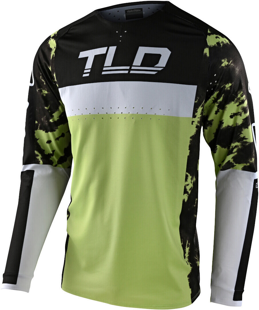 Lee Troy Lee Designs Se Pro Dyeno Motocross Jersey  - Black Green