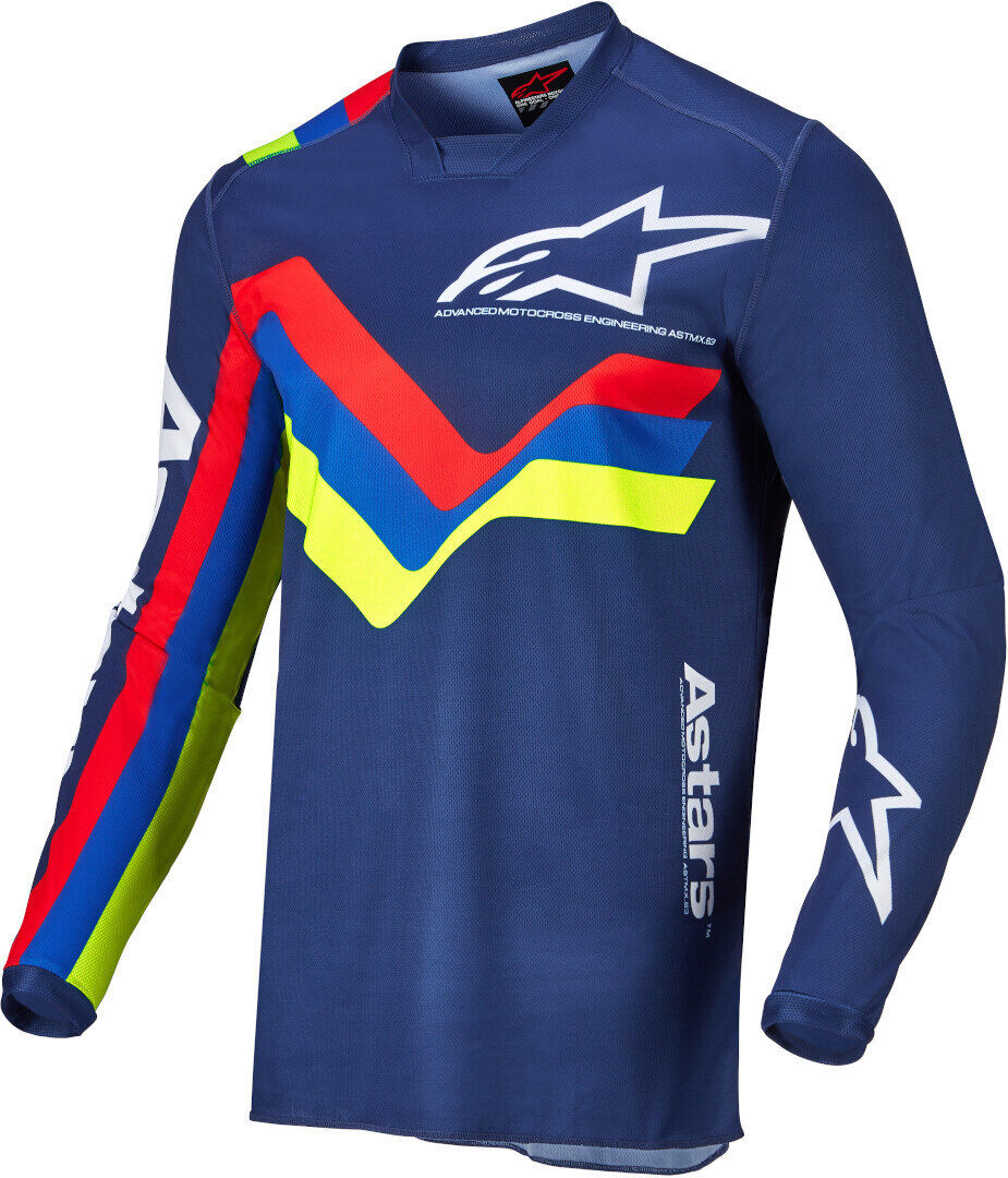 Alpinestars Racer Braap Motocross Jersey  - Blue