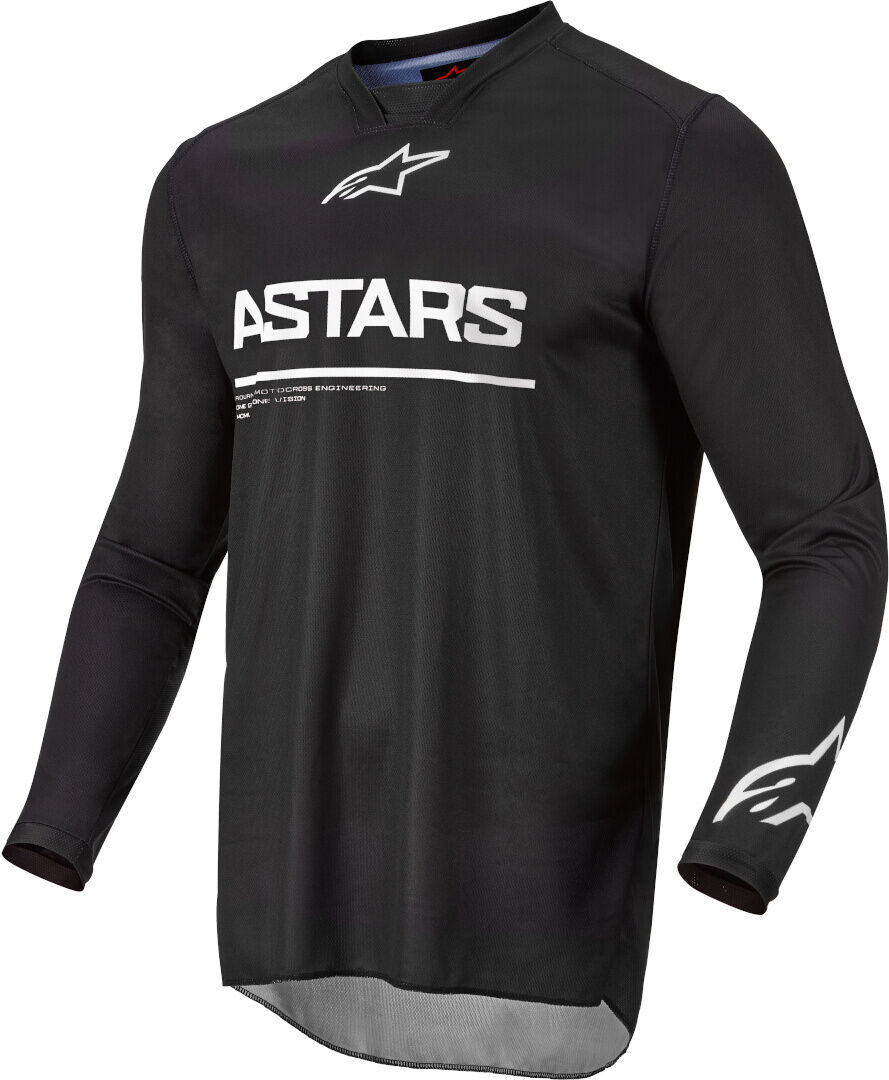 Alpinestars Racer Graphite 22 Motocross Jersey  - Black