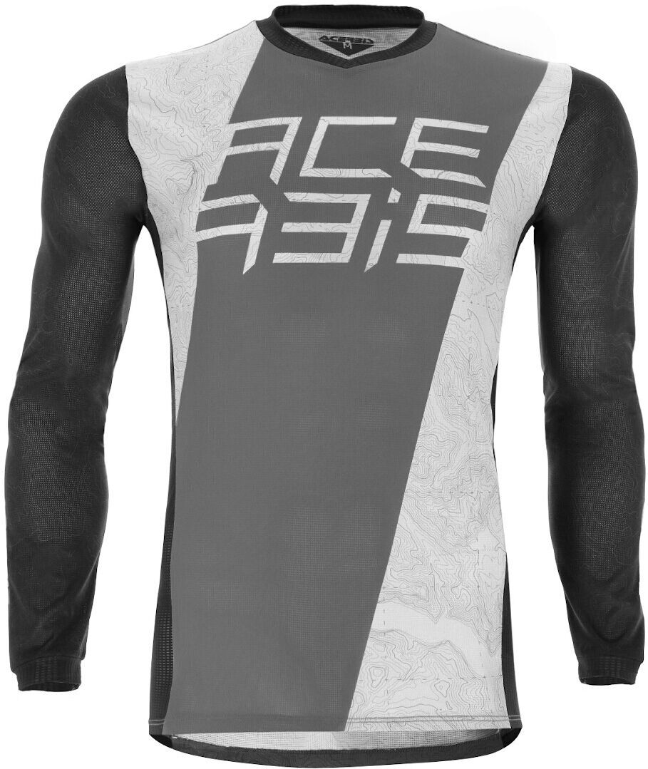 Acerbis Mx J-Track 1 Motocross Jersey  - Grey White