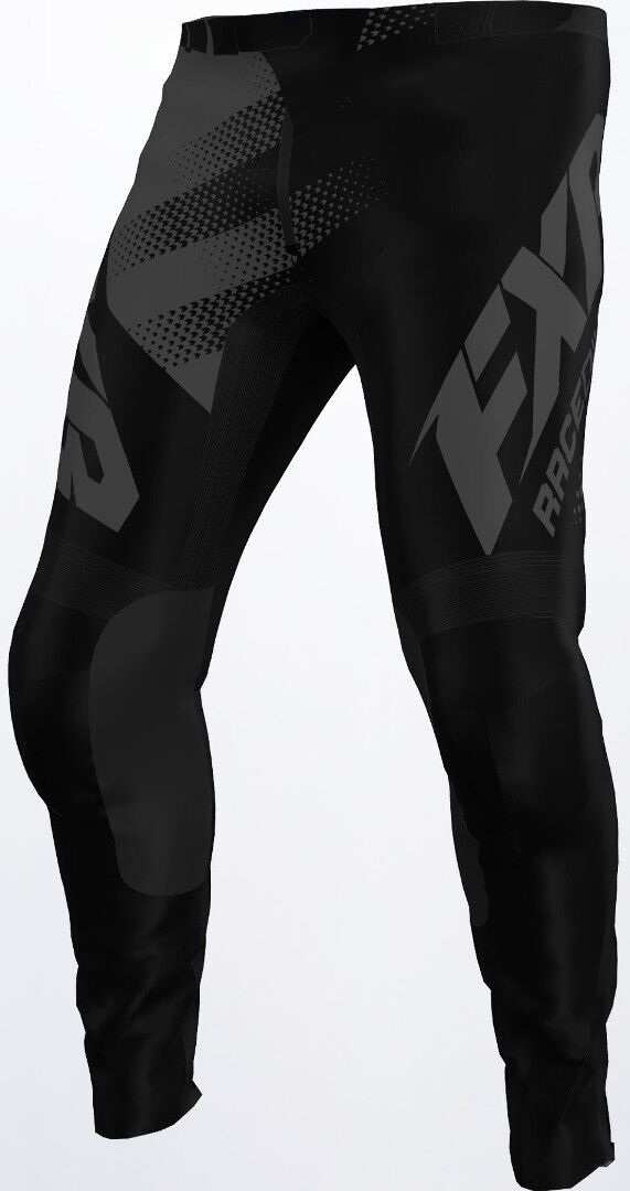 Fxr Clutch Stripes Motocross Pants  - Black Grey
