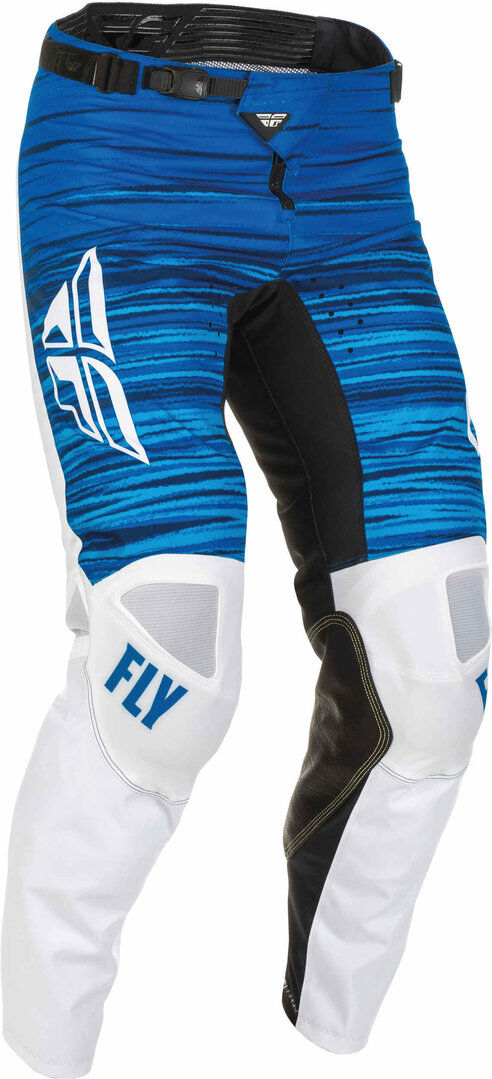 Fly Racing Kinetic Wave Motocross Pants  - White Blue