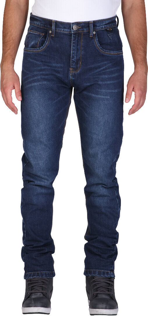 Modeka Sonic Mono Motorcycle Jeans  - Blue