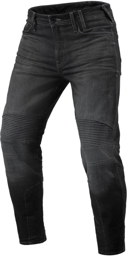 Revit Moto 2 Tf Motorcycle Jeans  - Black
