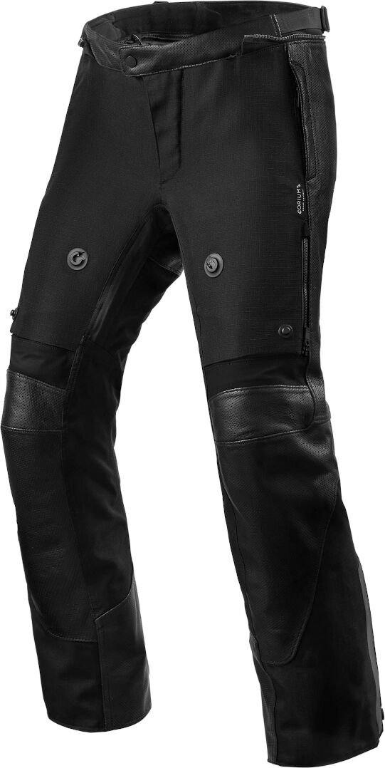 Revit Valve H2o Motorcycle Leather Pants  - Black