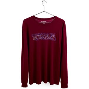 Burton Stonington Long Sleeve Tee Mulled Berry M