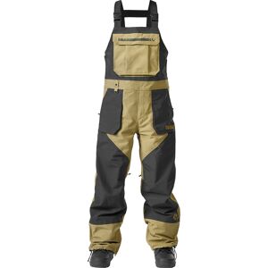 THIRTYTWO BASEMENT BIB BLACK TAN M