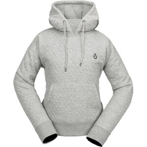 Volcom VCO AIR LAYER THERMAL HOODIE HEATHER GREY S