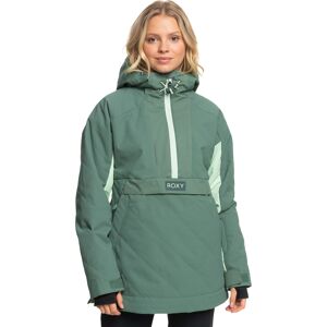 Roxy RADIANT LINES OVERHEAD ANORAK DARK FOREST S