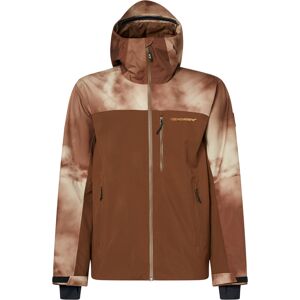 Oakley TC SKULL REDUCT SHELL JKT CARAFE BROWN CLOWDS PRINT L