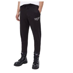 Tommy Hilfiger Pantalone Tuta Uomo Art Dm0dm18357 BLACK