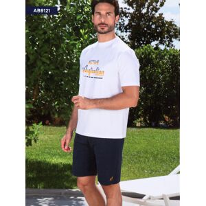 Australian Completo corto sportivo da uomo in cotone Tute Sportive uomo Bianco taglia XL