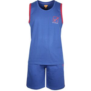 Givova Completo sportivo 2 pezzi da uomo in cotone Tute Sportive uomo Blu taglia XL