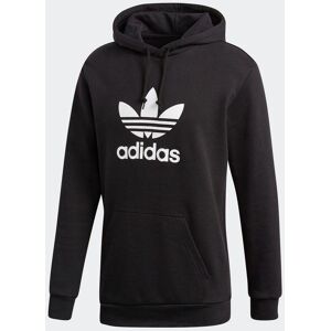 Adidas DT7964 TREFOIL HOODIE Felpa uomo con cappuccio Felpe uomo Nero taglia S