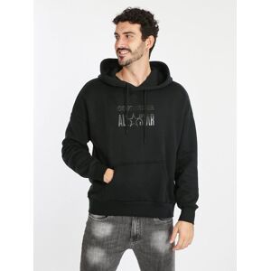 Converse Felpa uomo con cappuccio Felpe uomo Nero taglia S