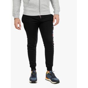 Lonsdale Pantaloni sportivi felpati da uomo Pantaloni e shorts uomo Nero taglia XXL