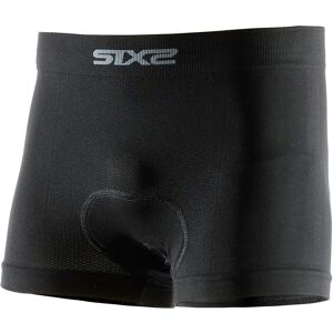 Boxer Ciclismo Con Fondello Agile Pad Sixs All Black taglia M/L