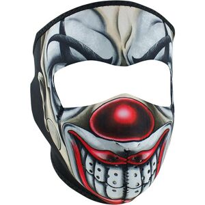 Collare Maschera Moto Zanheadgear Full Face Mask Clown Chica taglia un