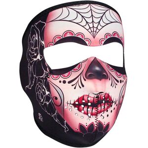 Collare Maschera Moto Zanheadgear Full Face Mask Teschio Sug taglia un