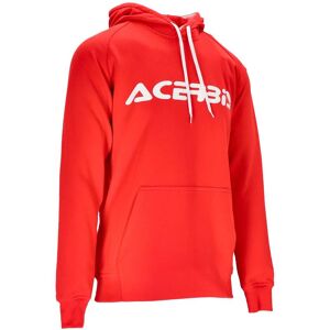 Felpa Casual Acerbis S-LOGO Rosso taglia M