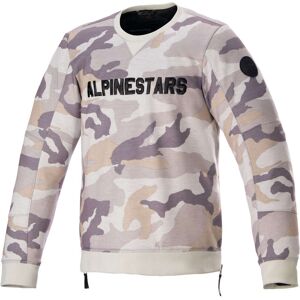 Felpa Casual Alpinestars LEGIT CREW FLEECE Camo Grigio taglia 2XL