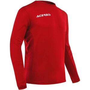 Felpa da Allenamento Girocollo Acerbis BELATRIX Rosso taglia 3XL