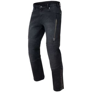 Jeans Moto Rebelhorn HAWK III REGULAR FIT WASHED Nero L32 taglia 30