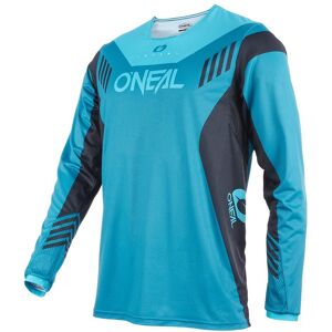 Maglia Bici Mtb eBike oneal Element freeride Hybrid Petrolio taglia 2X