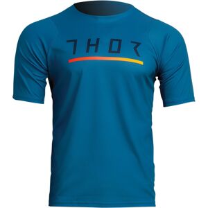 Maglia Bici Mtb Thor JERSEY Assist Caliber Azzurro taglia S