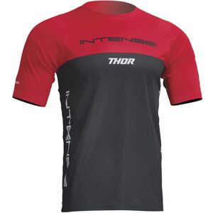 Maglia Bici Mtb Thor JERSEY Assist Censis Nero Rosso taglia XL