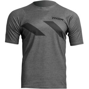 Maglia Bici Mtb Thor JERSEY Assist Hazard Heather Nero petro taglia M