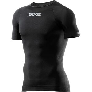 Maglia Intima Tecnica MC Sixs TS1 All Black taglia XL/XXL