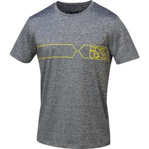 Maglia Moto Casual Ixs TEAM FUNCTION Grigio Gialla taglia XL