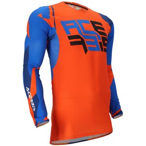 Maglia Moto Cross Enduro Acerbis X-Flex One Arancio Blu taglia 3XL