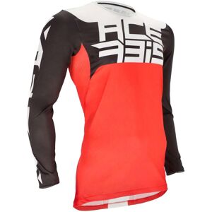 Maglia Moto Cross Enduro Acerbis X-Flex Two Rosso Nero taglia S