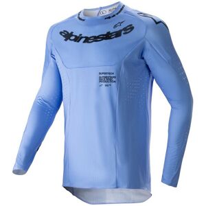 Maglia Moto Cross Enduro Alpinestars SUPERTECH DADE Azzurro taglia 2XL