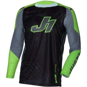 Maglia Moto Cross Enduro Just1 J-FLEX 2.0 Frontier Grigio Ve taglia S