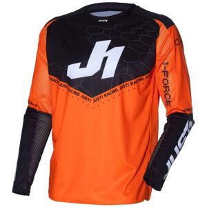 Maglia Moto Cross Enduro Just1 J-FORCE Hexa Arancio Nero taglia S