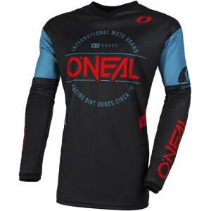 Maglia Moto Cross Enduro Oneal ELEMENT Jersey BRAND V.23 Ner taglia S