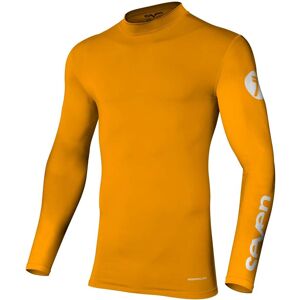 Maglia Moto Cross Enduro Seven Mx ZERO COMPRESSION Arancio taglia L