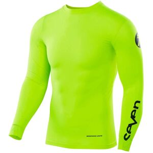 Maglia Moto Cross Enduro Seven Mx ZERO COMPRESSION Giallo Fl taglia M