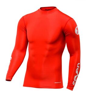 Maglia Moto Cross Enduro Seven Mx ZERO COMPRESSION Rosso taglia S