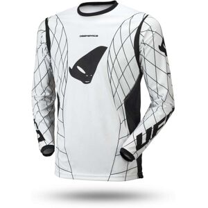 Maglia Moto Cross Enduro Ufo Deep Space Bianco taglia XL