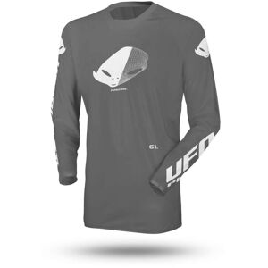 Maglia Moto Cross Enduro Ufo SLIM RADIAL Grigio taglia 2XL