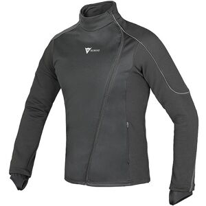 Maglia Moto Intima Dainese D-Mantle Fleece WS Nero Antracite taglia L