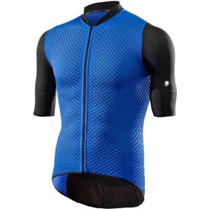 Maglia Tecnica Ciclismo Sixs Mezza Stagione Hive Nero Blu taglia 2XL