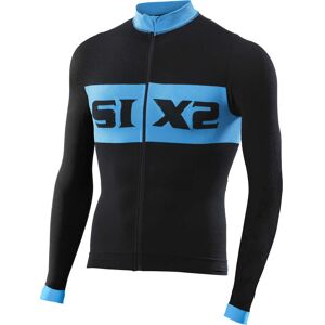 Maglia Tecnica Lunghe Activewear Sixs BIKE4 Luzury Nero Blu taglia M