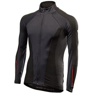 Maglia Windshell Moto Tecnica Sixs Wind Shell WT Nero Rosso taglia S