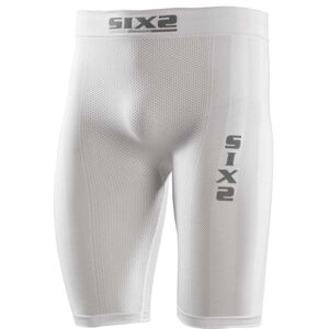 Pantaloncini Bambino Tecnici Intimi Carbon SIXS KCC1 Bianco taglia 4y